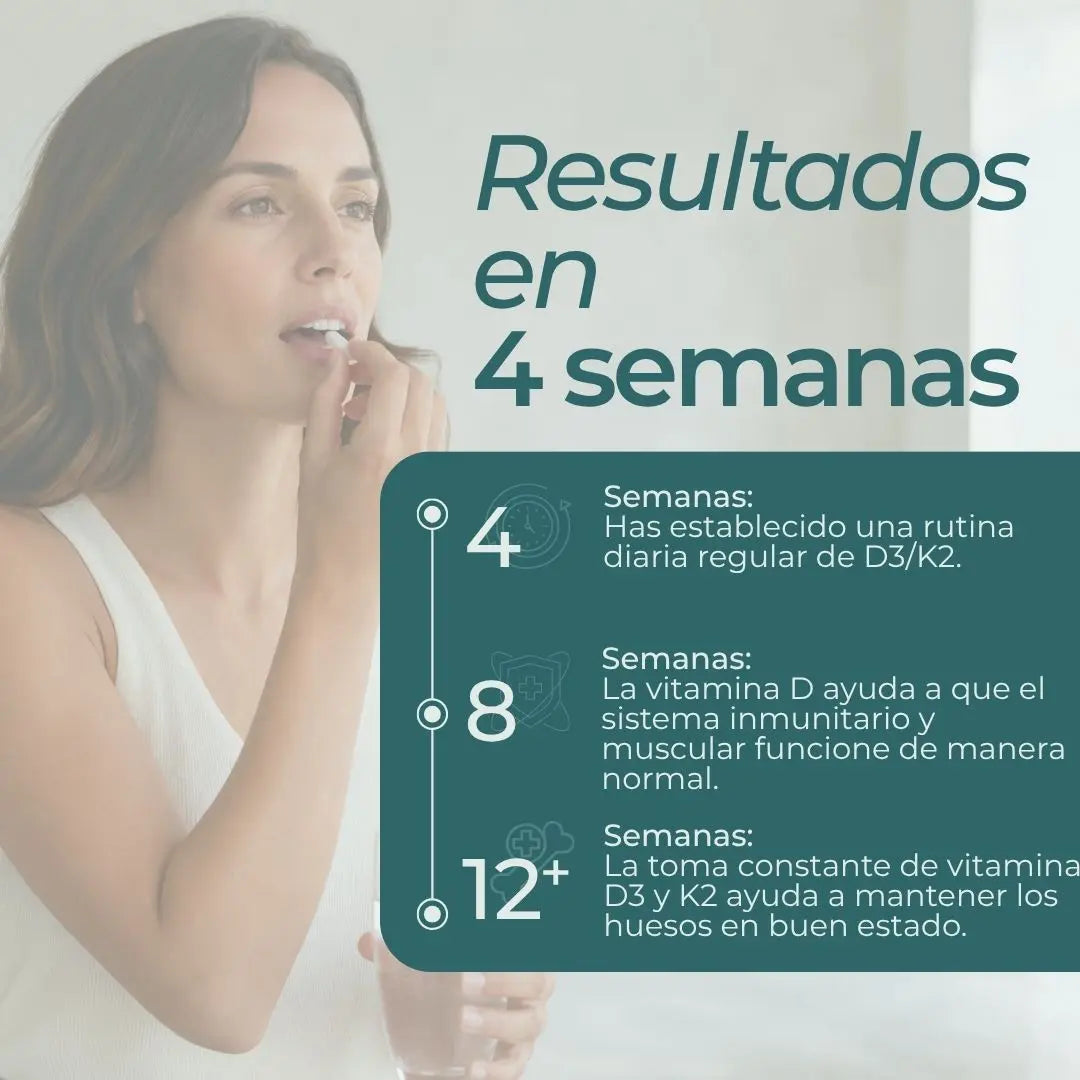 Vitamina D3 y K2