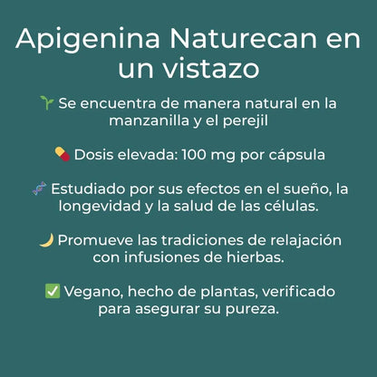 Suplemento de apigenina