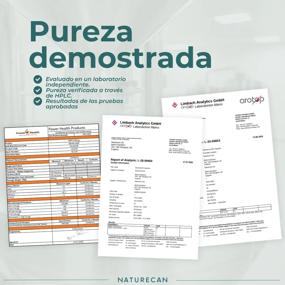 Pack suplementos longevidad