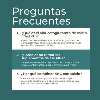 Alfa-cetoglutarato cálcico (Ca-AKG)