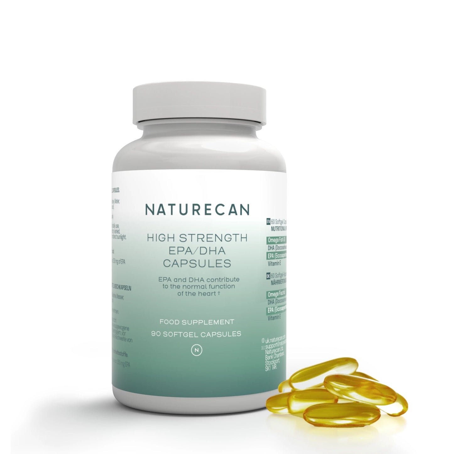 Suplemento omega-3 de alta potencia