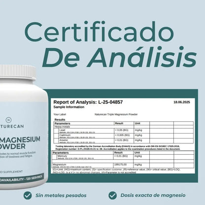 Bisglicinato de Magnesio 3 en 1