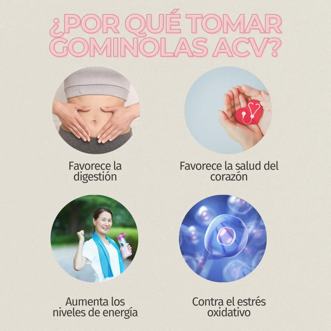 Gominolas de Vinagre de Sidra de Manzana