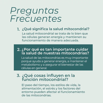 Pack Salud Mitocondrial